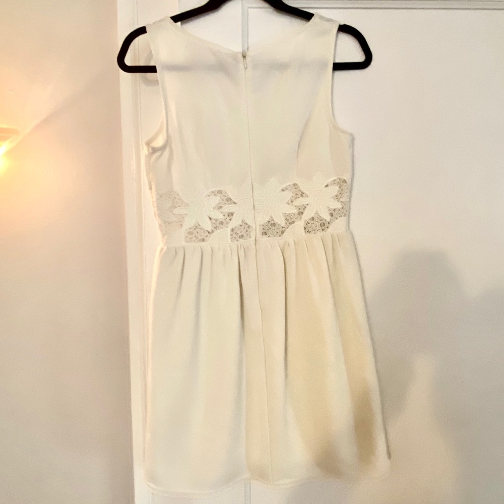 White Pins & Needles Dress - Picture 4 of 4